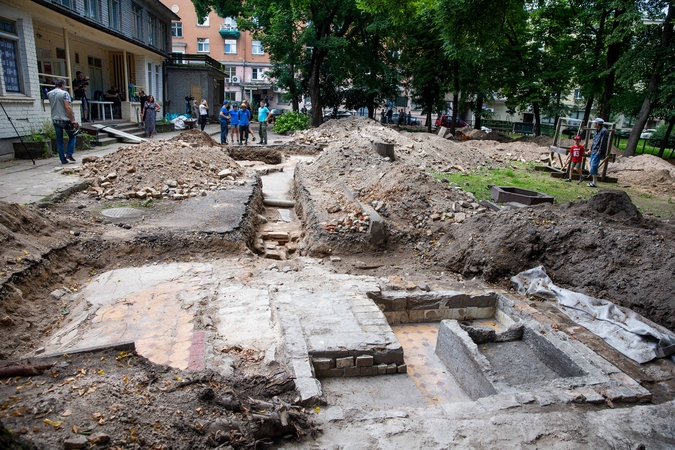 Vilniaus Didžiosios sinagogos liekanas siūloma skelbti valstybės saugomomis