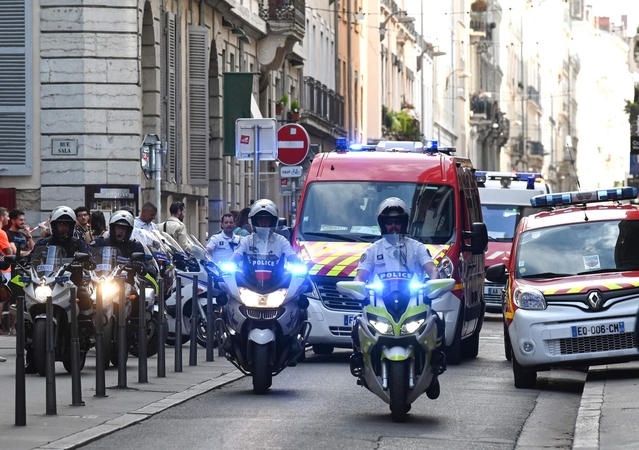 Po sprogdinimo Lione policija ieško įtariamojo