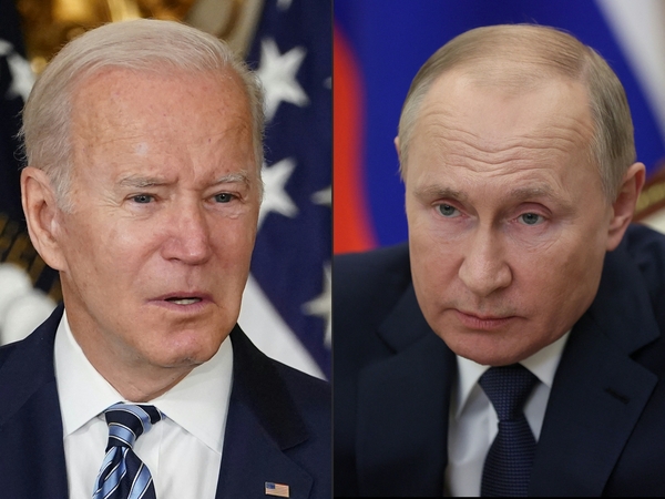 Joe Bidenas ir Vladimiras Putinas