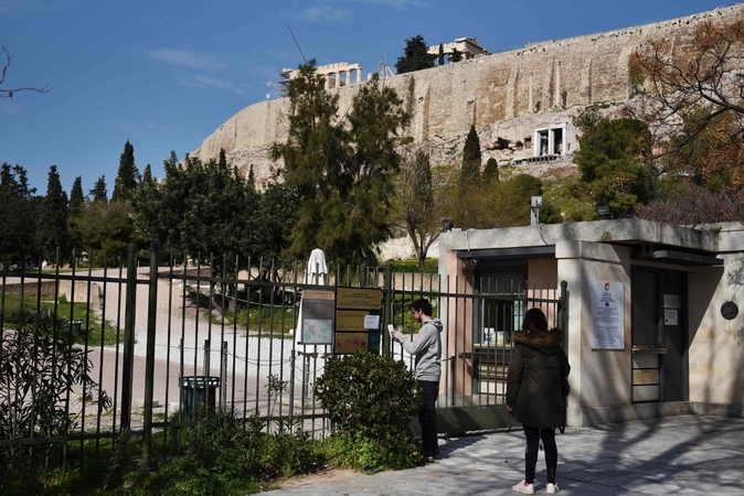 Graikijoje dėl sargų streiko uždarytas Akropolis