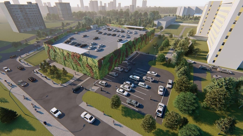 Stovėjimo aikštelių Santariškėse plėtra – finaliniame etape