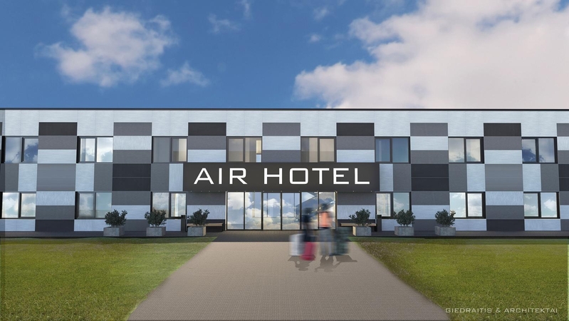 Prie Kauno oro uosto pradedamos viešbučio „Airhotel“ statybos