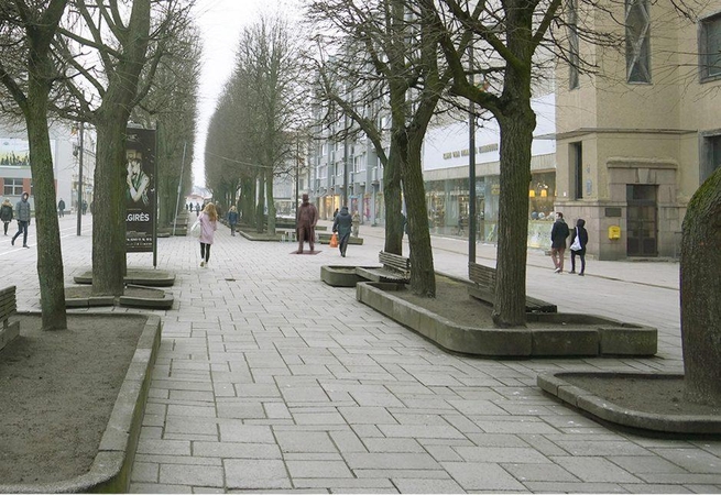 Nuspręsta: J. Vileišio paminklas stovės Laisvės alėjoje