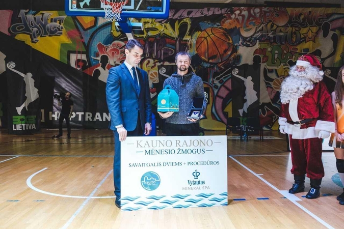 Kauno rajono mėnesio žmogus – skulptūros Bubiuose kūrėjas