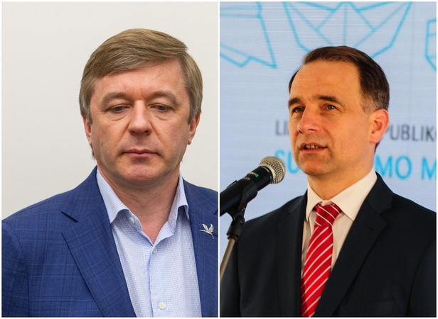Ramūnas Karbauskis ir Rokas Masiulis