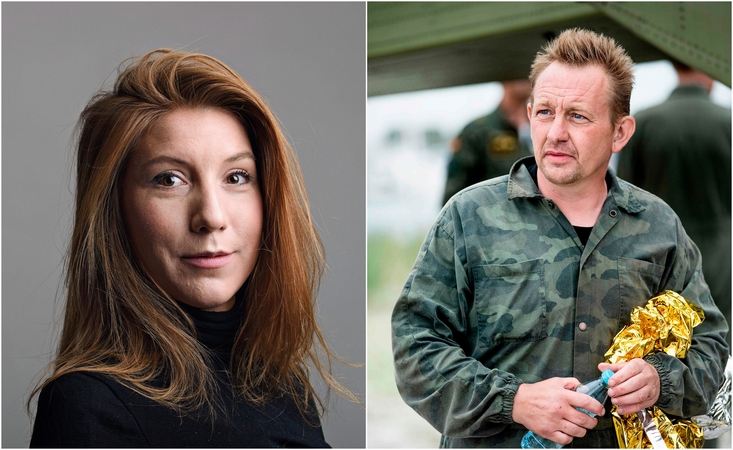 Kim Wall ir Peteris Madsenas