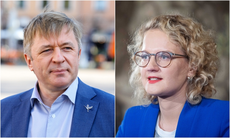 Ramūnas Karbauskis ir Aušrinė Armonaitė