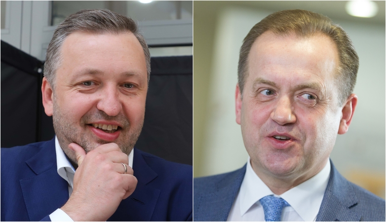 Antanas Guoga ir Artūras Skardžius