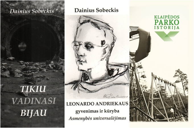 Klaipėdos metų knygos rinkimai: esė rinkinys, monografija ir parko istorija.