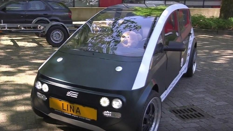 Susipažinkite: „Lina“ – automobilis, pagamintas iš cukrinių runkelių ir linų