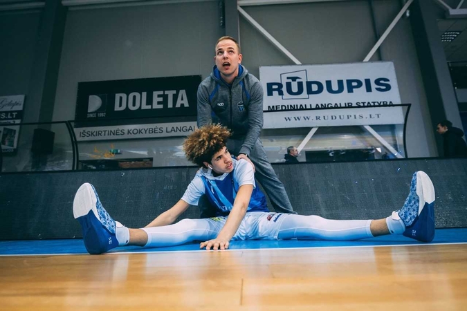Klubo „Sintek-Jonava“ fizinio rengimo treneris: komanda turi potencialo