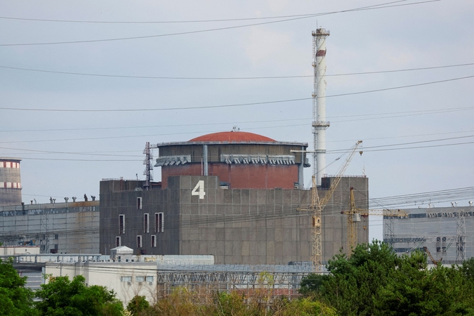 TATENA: Ukrainos Zaporižios atominėje elektrinėje rastos minos