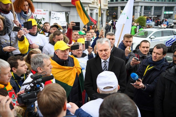 G. Nausėda žada kovoti, kad šalies ūkininkams ES išmokos augtų sparčiau