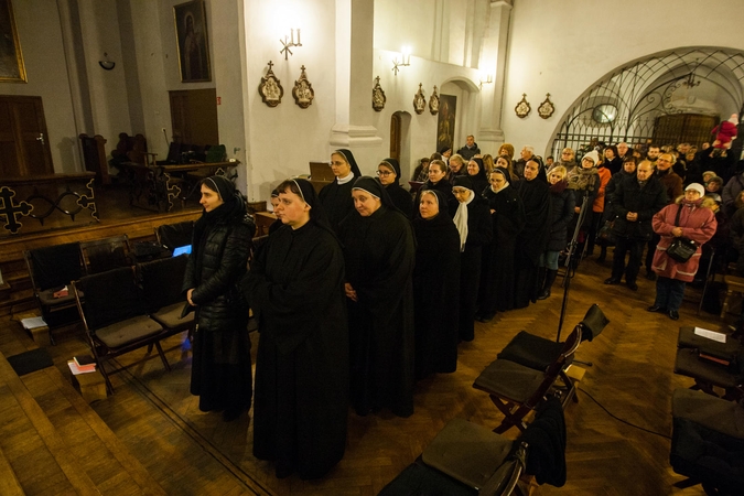 Seserų benediktinių širdis – palaimintajam T. Matulioniui