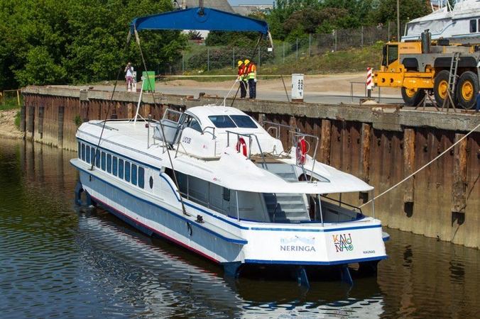 Laivas „Raketa“ šiemet į Nidą iš Kauno neišplauks