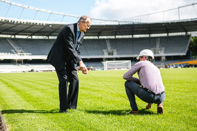 Dariaus ir Girėno stadionui – UEFA įvertinimas: atitiks aukščiausius standartus