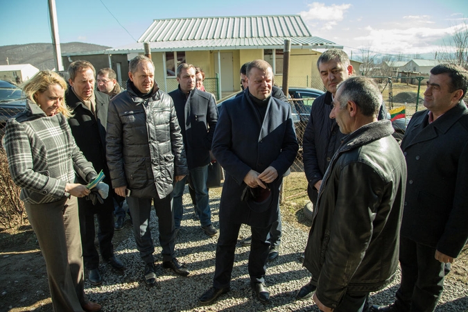 Premjeras: Lietuva niekuomet nepripažins Gruzijos teritorijų aneksijos