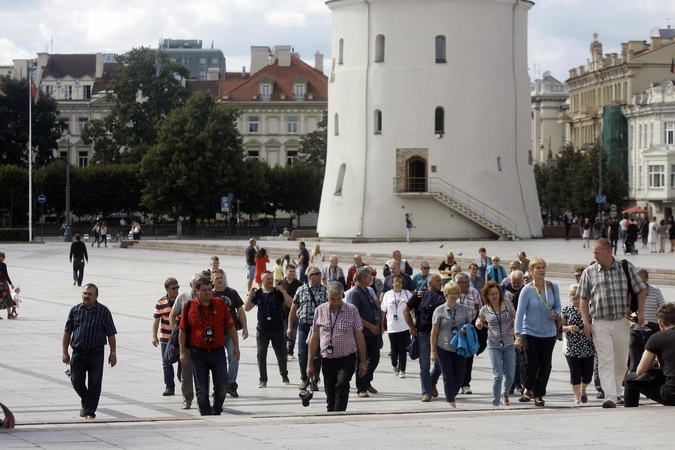 Kokių šalių turistai dažniausiai rinkosi Lietuvą?