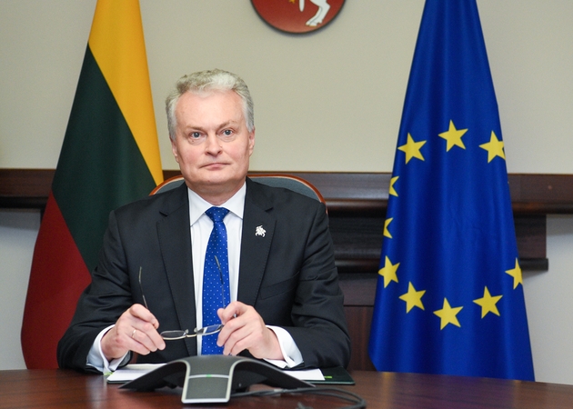Kitą savaitę G. Nausėda skaitys pirmąjį metinį pranešimą