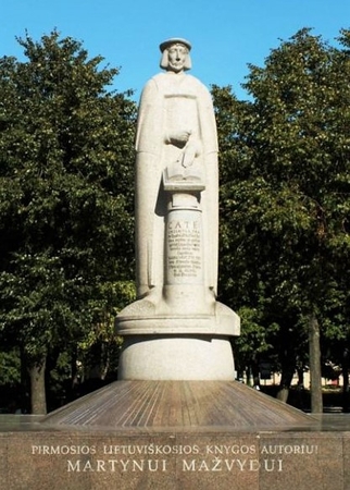 Prisimename: 1997 m. Klaipėdoje pastatytas paminklas Martynui Mažvydui.