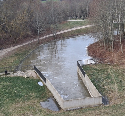 Sutvarkyta Radailių užtvanka.