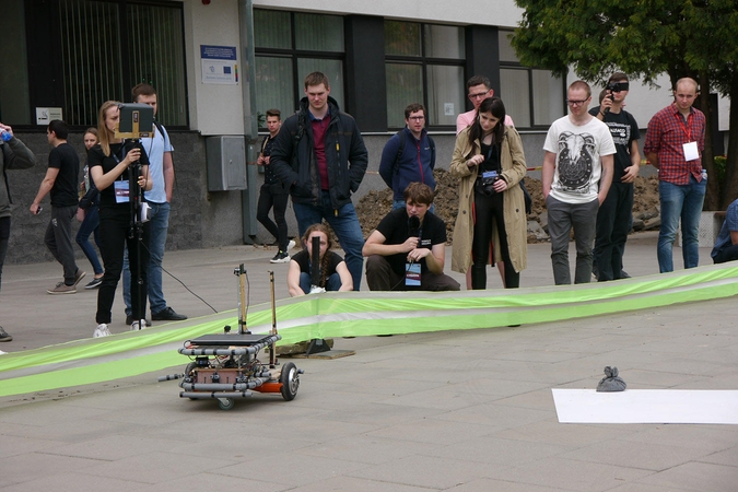 Autonominiai robotai Kaune bandė paimti „aukso maišą“