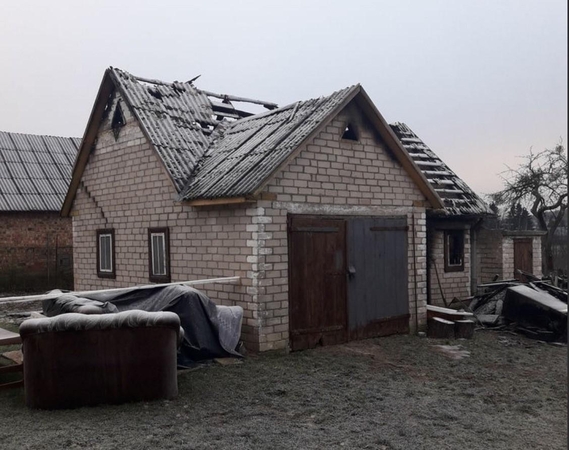 Policija ieško, kas matė gaisrą Lazdijų rajone