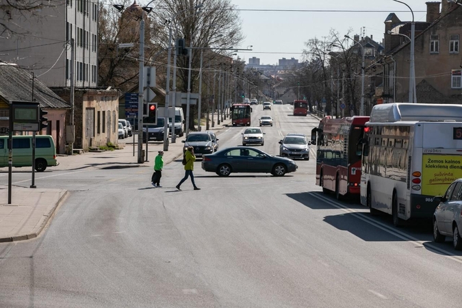 Sklandesniam viešojo transporto judėjimui – dar daugiau A juostų sostinės gatvėse