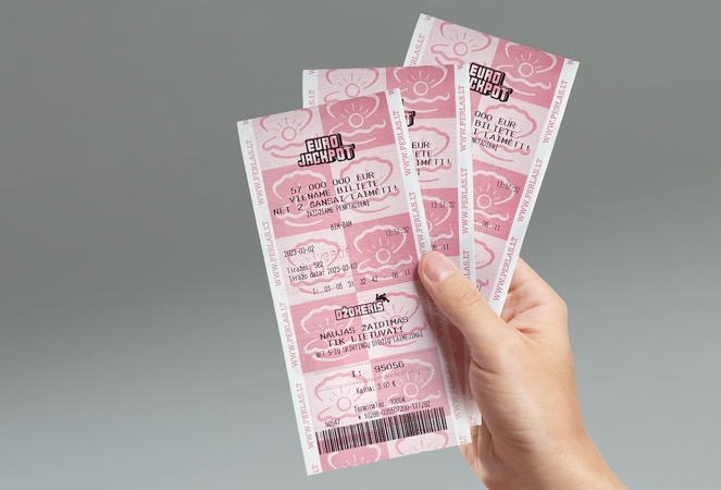Tai bent paparčio žiedas: lietuvis „Eurojackpot“ loterijoje laimėjo 2,2 mln. eurų