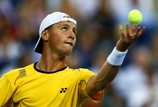 R. Berankis jau pirmajame rate baigė pasirodymą ATP serijos teniso turnyre Maskvoje