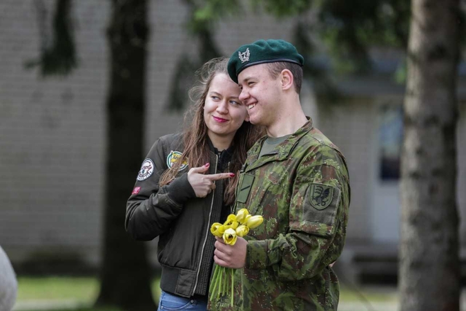 Klaipėdoje – Dragūnų bataliono šauktinių išlydėtuvės į atsargą
