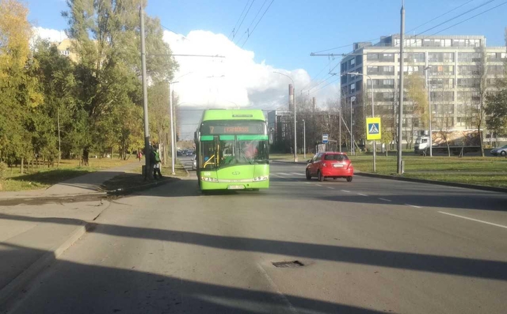 Gal matėte eismo įvykį V. Krėvės prospekte?