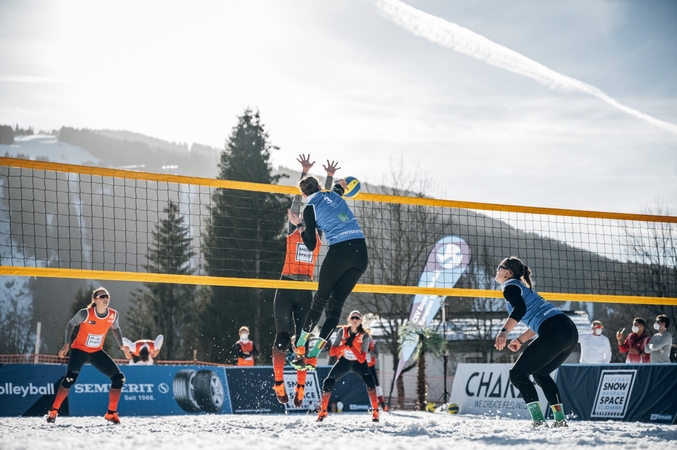 Austrijos kalnuose – fantastiškas Lietuvos tinklininkų žaidimas