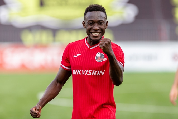 „Sūduvos“ futbolininkas S. Nyuiadzi vėl pakviestas į Togo rinktinę