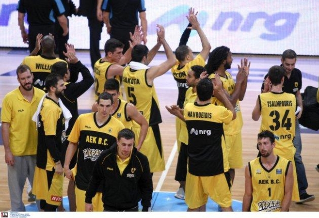 AEK krepšininkai laimėjo net 43 taškų skirtumu