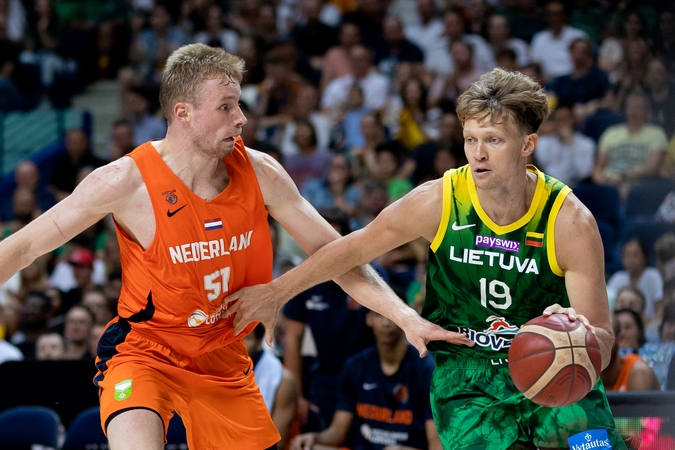 Skambiai grįžęs M. Kuzminskas su lietuviais pergalingai uždarė pasirengimą