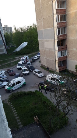 Kruvinas konfliktas Kaune: vyras ligoninėje, moteris – sulaikyta