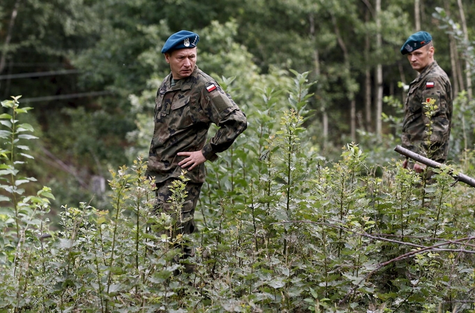 Lenkijos kariuomenė prašo išvalyti teritoriją, kurioje teks ieškoti nacių traukinio