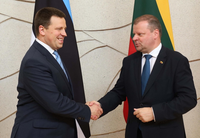 Saulius Skvernelis ir Juri Ratas
