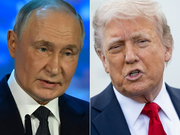Vladimiras Putinas ir Donaldas Trumpas
