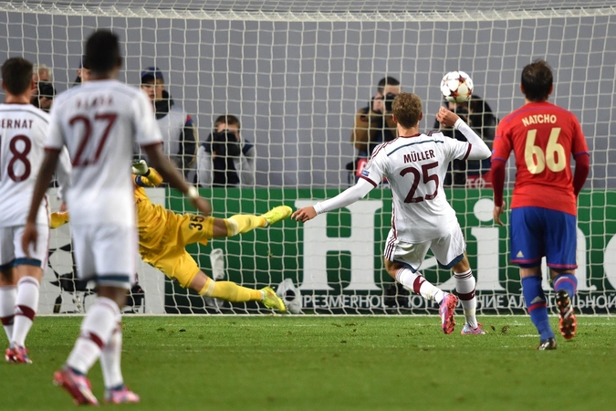 UEFA Čempionų lyga: "Bayern" tuščiame stadione Maskvoje nukovė CSKA ekipą