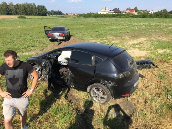 Mastaičiuose susidūrė du lengvieji automobiliai