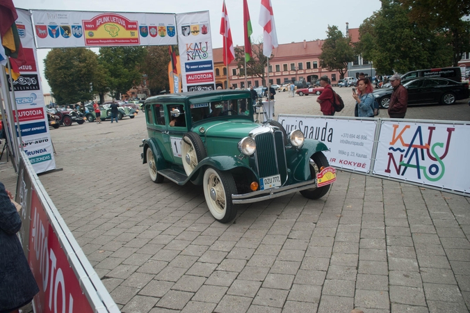 Ralyje „Aplink Lietuvą“ bus galima pamatyti ir istorinius automobilius 