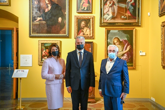 G. Nausėda: svarbu skatinti mecenatystę