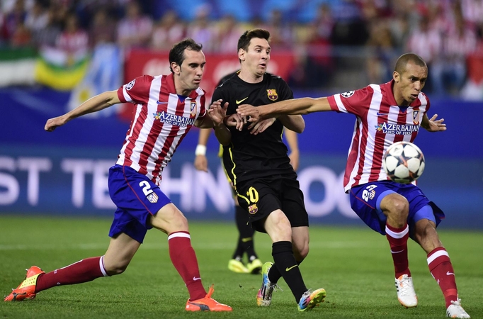 "Barcelona" futbolininkai nepateko į UEFA Čempionų lygos turnyro pusfinalį