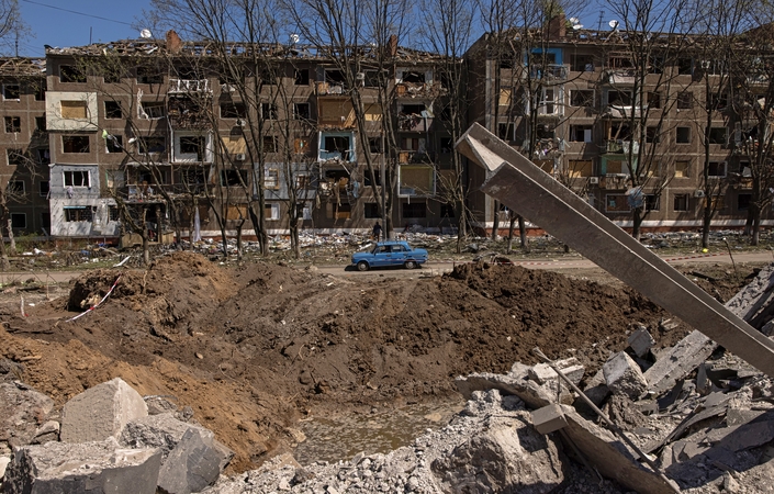JT: nuo Rusijos įsiveržimo pradžios Ukrainoje žuvo 3 309 civiliai