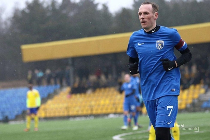 „Palangos“ futbolininkai šventė pirmąją pergalę A lygoje