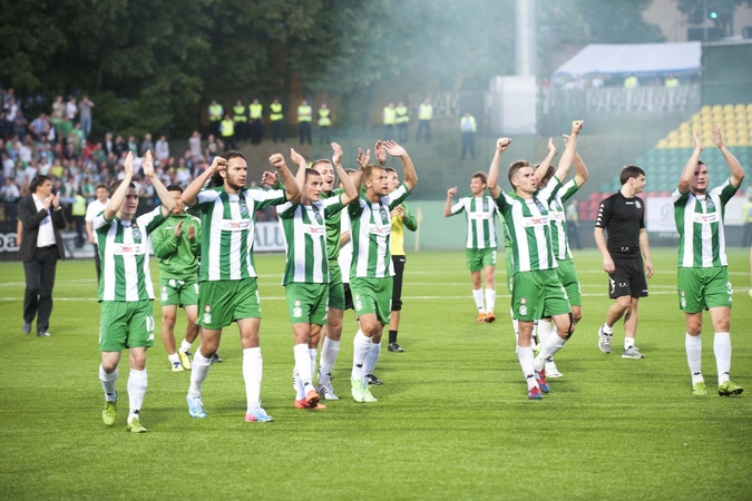 "Žalgiris" baigė pasirodymą Europoje ir grumiasi A lygos fronte