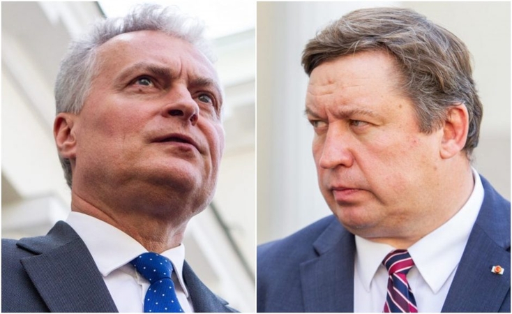 Gitanas Nausėda ir Raimondas Karoblis