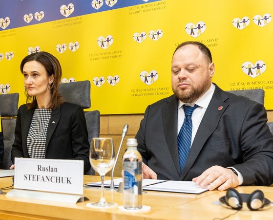 Viktorija Čmilytė-Nielsen ir Ruslanas Stefančukas